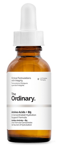 The Ordinary Amino Acids + B5 ingredients (Explained)