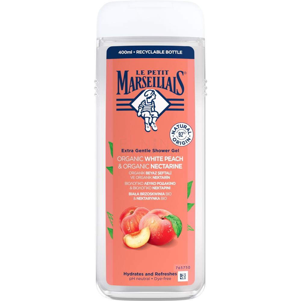 Le Petit Marseillais Extra Gentle Shower Gel Organic White Peach And Organic Nectarine