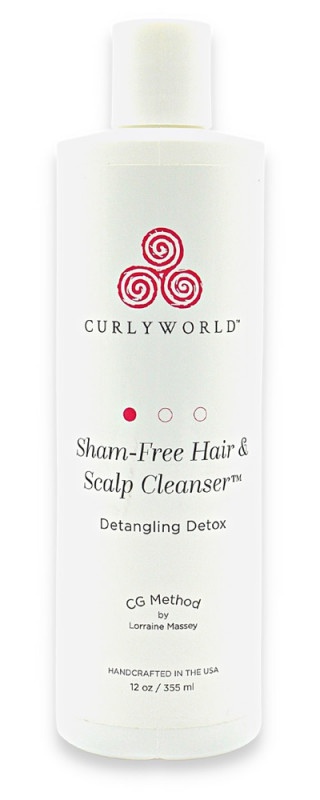 CurlyWorld® Sham-free Hair & Scalp Cleanser