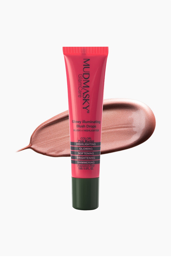 Mudmasky Glowy Illuminating Blush Drops