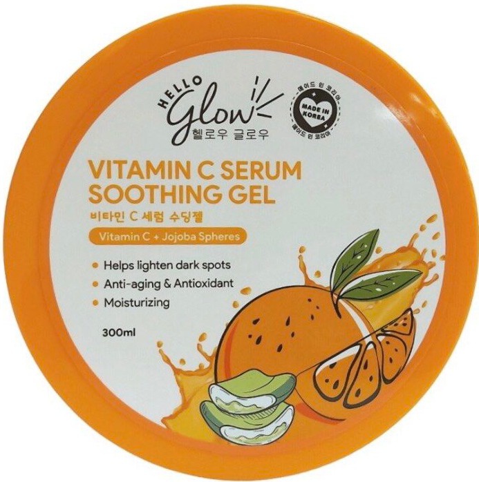 Hello Glow Vitamin C Serum Soothing Gel
