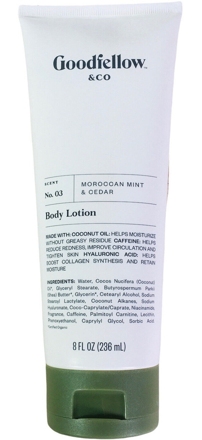 Goodfellow & Co. No. 3 Body Lotion Moroccan Mint And Cedar