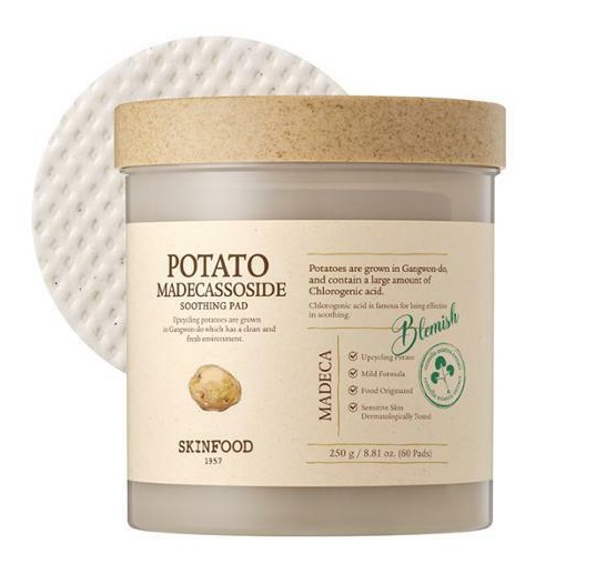 Skinfood Potato Madecassoside Soothing Pad