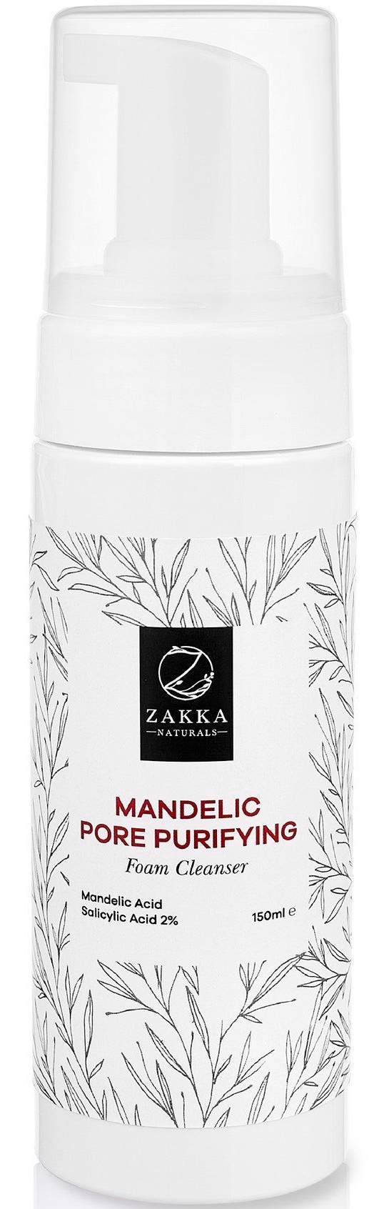 Zakka Naturals Mandelic Pore Purifying Foam Cleanser