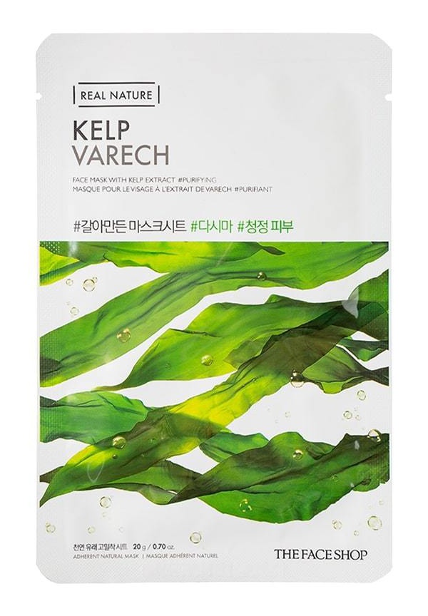 Real Nature Kelp Varech Face Mask