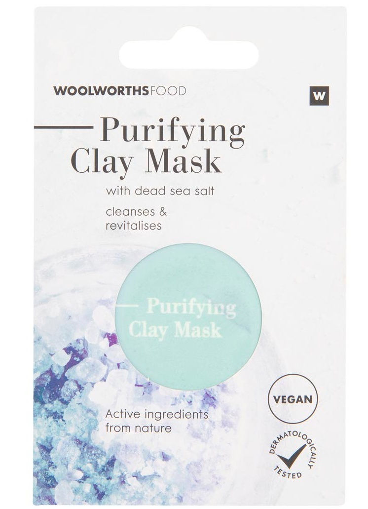 Woolworths  Purifying Clay Mask With Dead Sea Salt