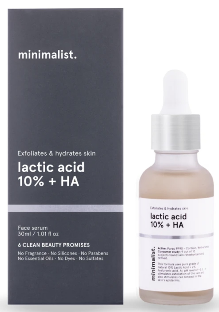 Be Minimalist Lactic Acid 10% + Hyaluronic Acid 2%