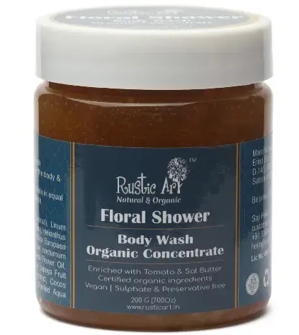 Rustic art Floral Shower Bodywash Concentrate
