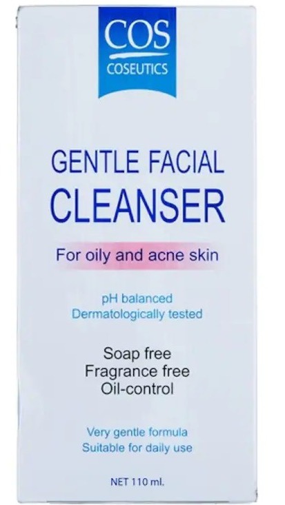 COS COSEUTICS Gentle Facial Cleanser For Oily And Pimple
