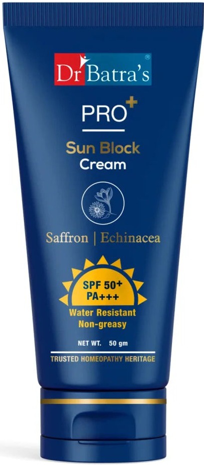 Dr. Batra's Pro+ Sun Block Sunscreen SPF 50+ Pa+++