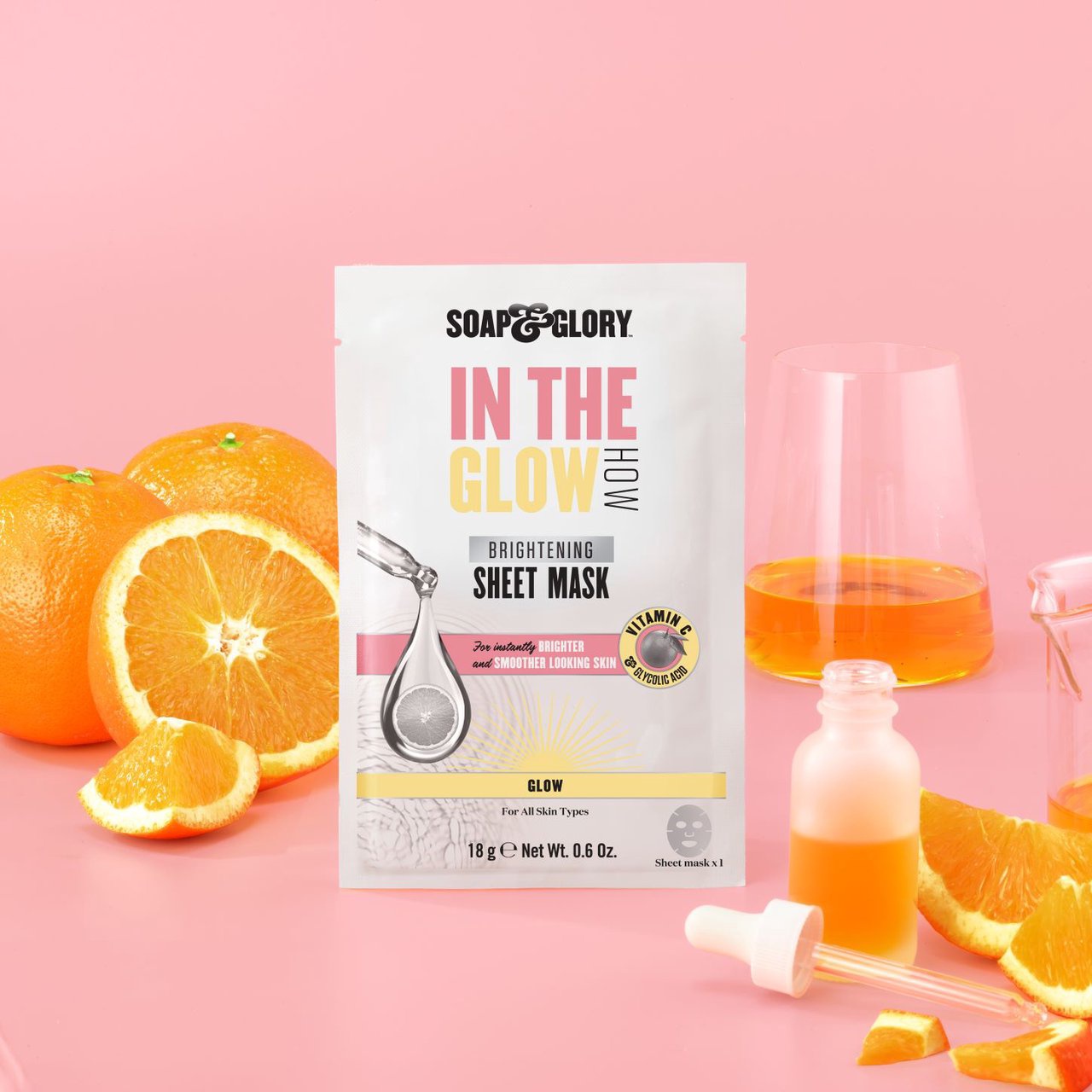 Soap & Glory In The Glow How Brightening Sheet Mask