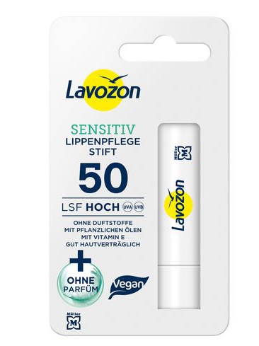 Lavozon Sensitiv Lippenpflege Stift LSF 50