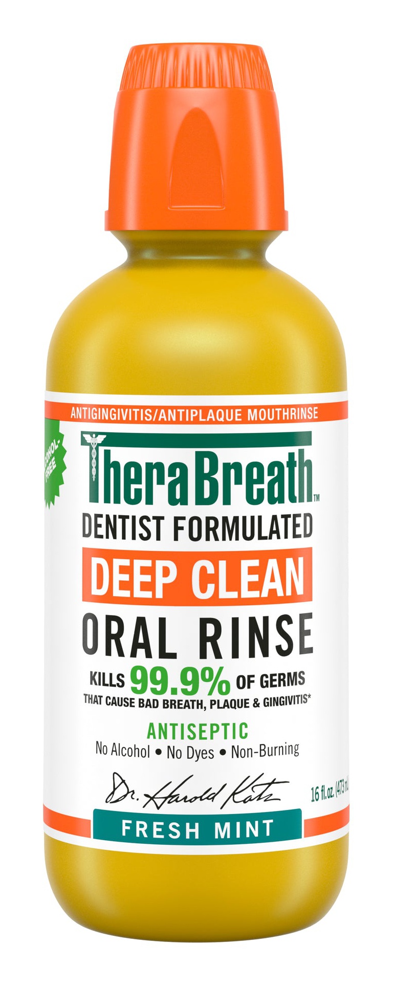 TheraBreath Deep Clean Oral Rinse - Fresh Mint