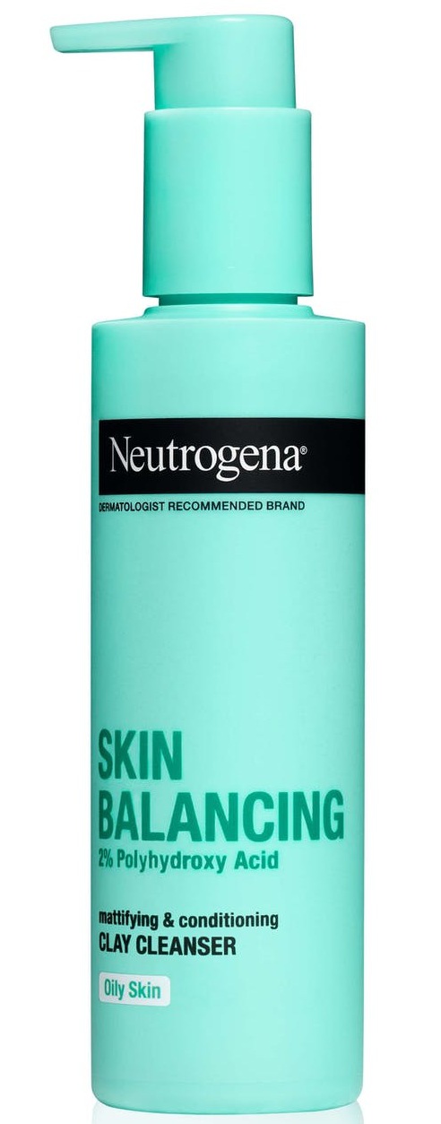 Neutrogena Mattifying And Conditioning Clay Cleanser