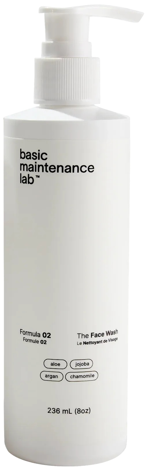 basic maintenance lab Formula 02 The Face Wash