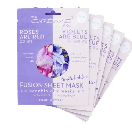 The Creme Shop Rose Water & Violet Oil Fusion Mask