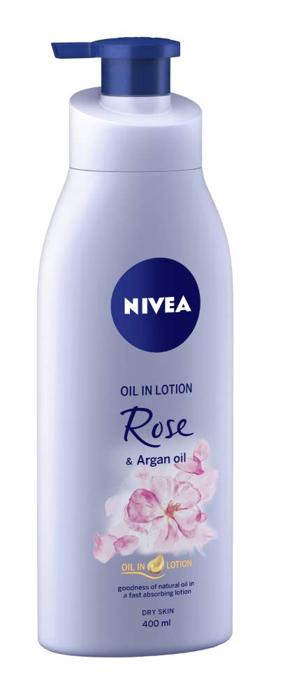 Nivea Body Lotion In Lotion Rose And Argan Oil