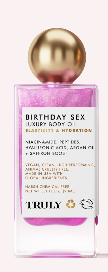 Truly Beauty Birthday Sex Luxury Body Oil