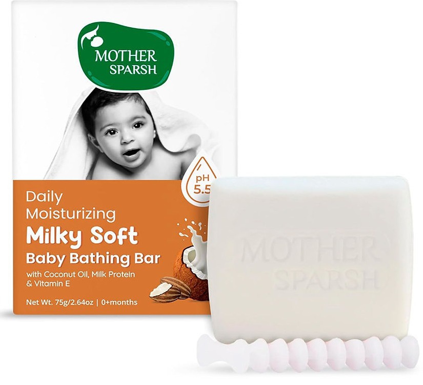 Mother sparsh Milky Soft Baby Bathing Bar