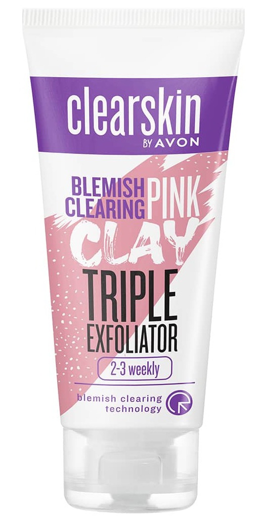 Avon Clearskin Blemish Clearing Pink Clay Triple Exfoliator