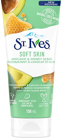 St Ives Soft Skin Scrub Avocado And Honey