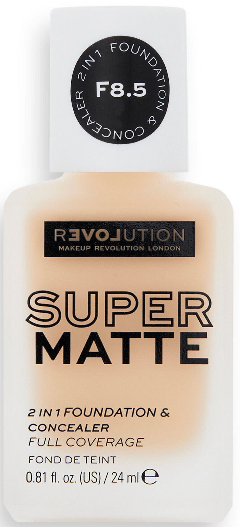 Revolution Relove Super Matte 2 In 1 Foundation & Concealer