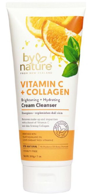 By Nature Vitamin C And Collagen Brightening Cream Cleanser