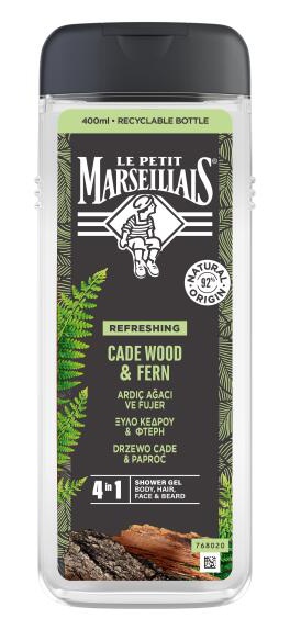 Le Petit Marseillais Homme Bois De Cade & Fougere Shower Gel