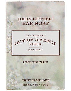 Out of Africa Shea Butter Bar Soap (Unscented)