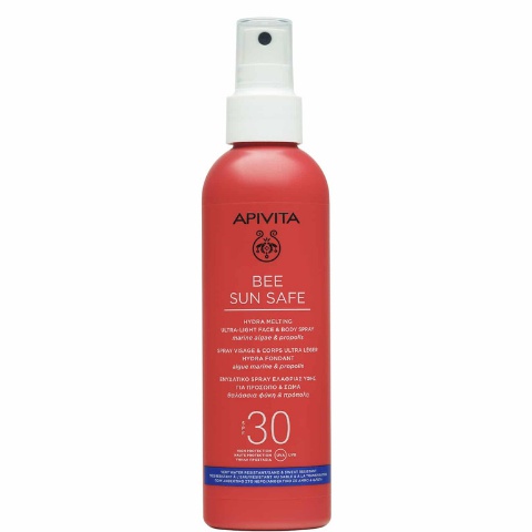 Apivita Bee Sun Safe Hydra Melting Ultra-Light Face & Body Spray SPF 30