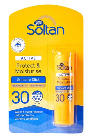 Boots Soltan Soltan Active Lip Suncare Stick SPF30