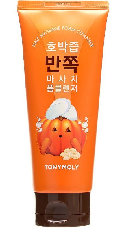 TonyMoly Pumpkin Juice Half Massage Foam Cleanser