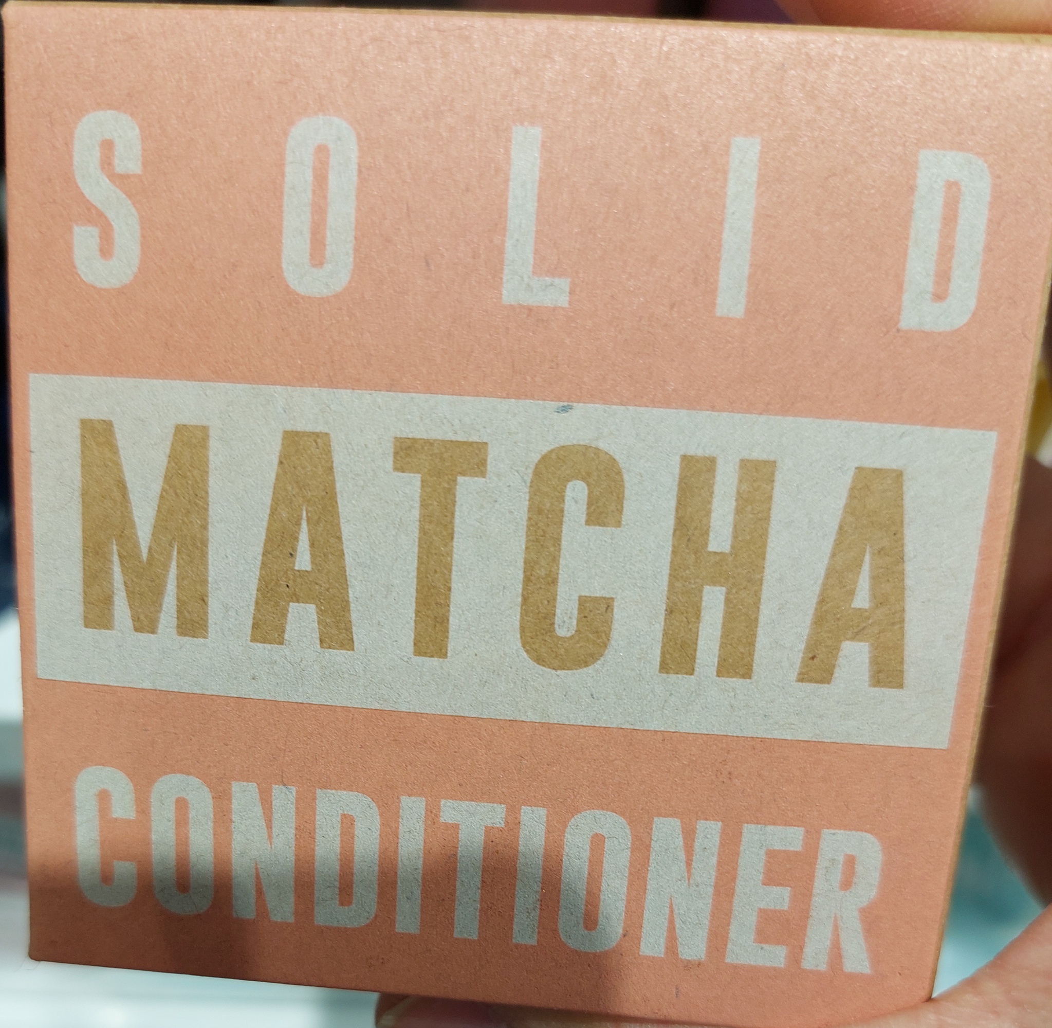 TODOMODA Beauty Solid Matcha Conditioner