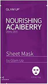 GLAM UP Nourishing Acaiberry Dewy Skin Sheet Mask