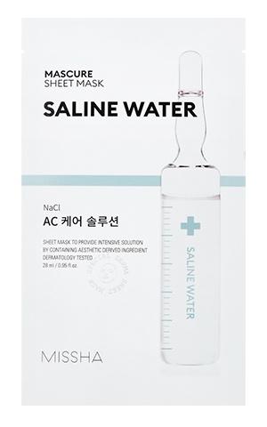 Missha Mascure AC Care Solution Mask - Saline Water