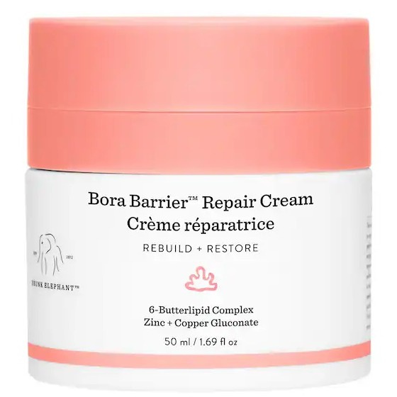 Drunk Elephant Bora Barrier Rich Repair Cream With 6-butterlipid Complex