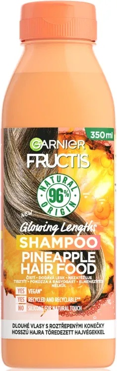Garnier Fructis Glowing Lengths Pineapple Hair Food Shampoo