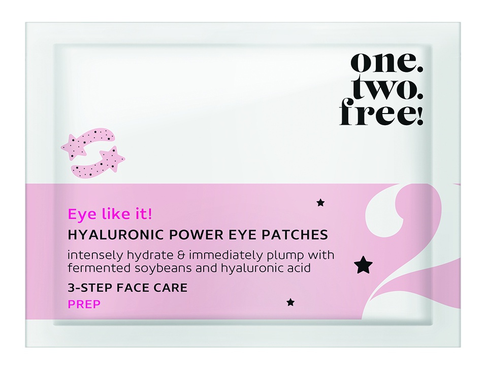 one.two.free! Hyaluronic Power Eye Patches