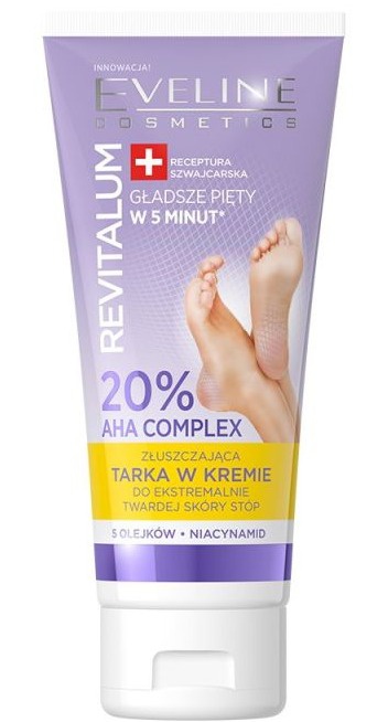 Eveline Revitalum 20% AHA Complex Exfoliating Foot Cream