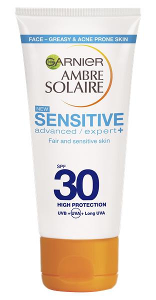 Garnier Ambre Solaire Anti Imperfection Face Sun Cream SPF 30