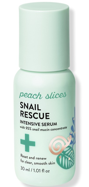 Peach slices Snail Rescue Intensive Serum