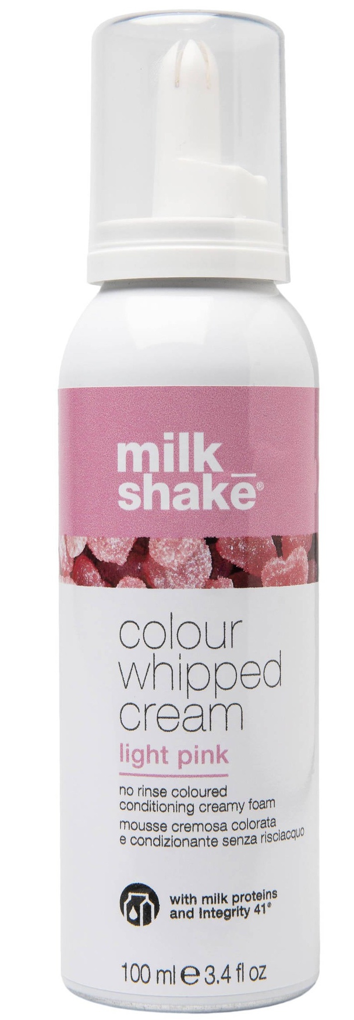 Milk shake Colour Whipped Cream Light Pink