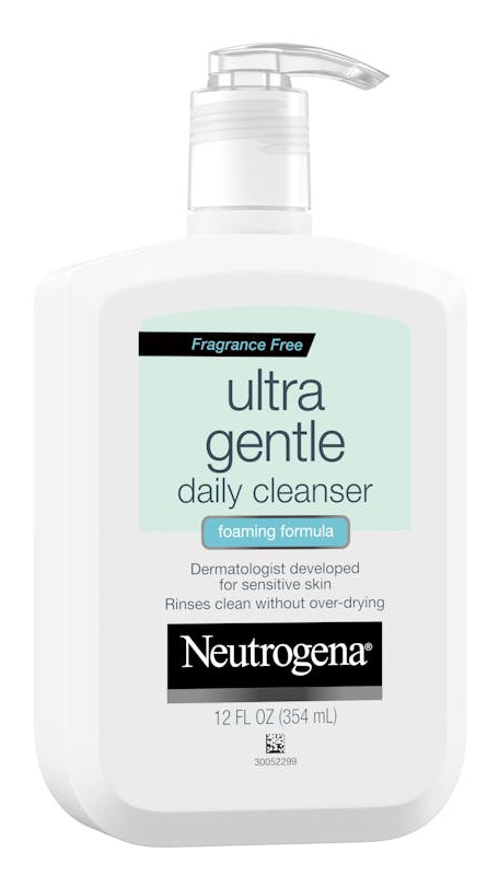 Neutrogena Fragrance Free Ultra Gentle Daily Foaming Facial Cleanser