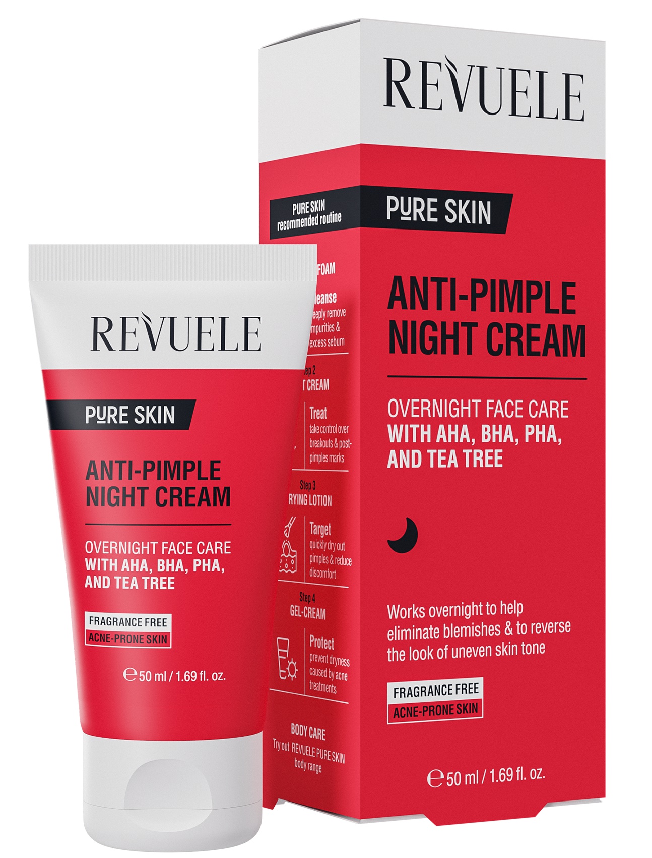 Revuele Pure Skin Anti-Pimple Night Cream