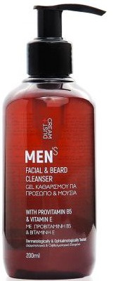 DUST+CREAM Men's Facial & Beard Cleanser