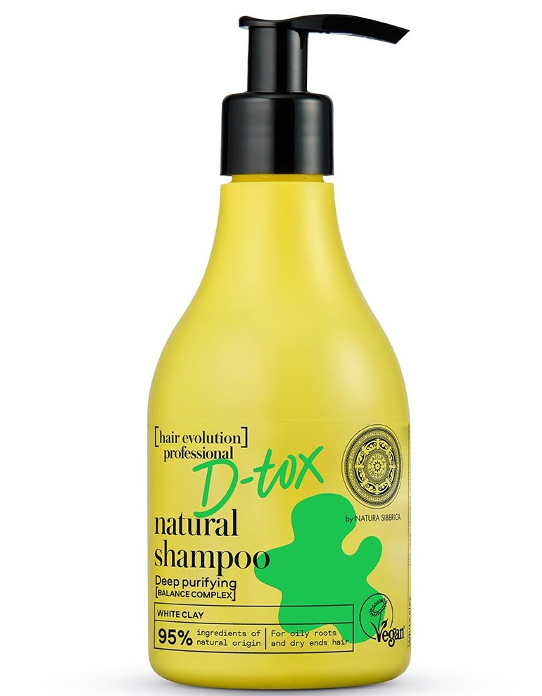 Natura Siberica Hair Evolution D-Tox Natural Shampoo