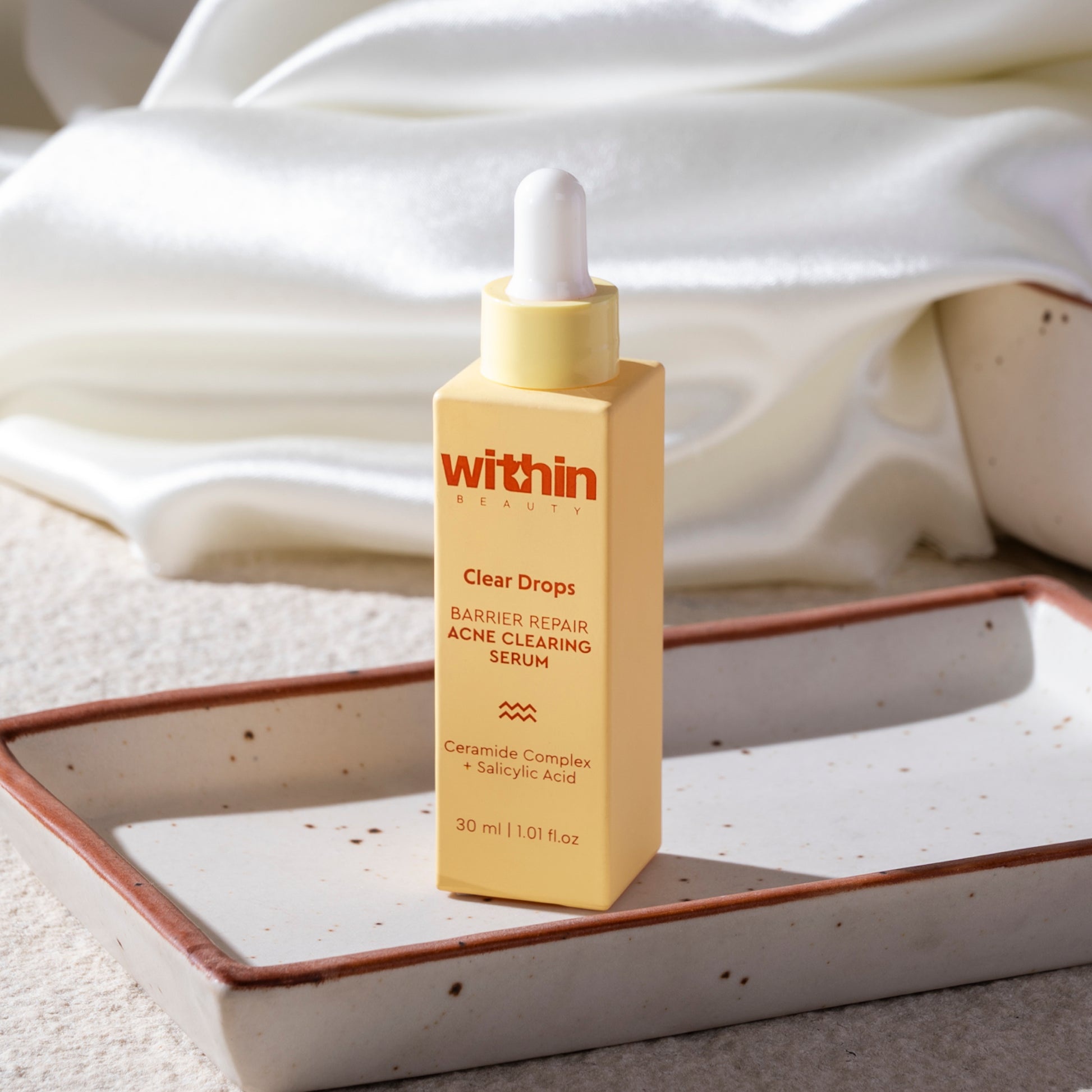 Within Beauty Clear Drops Barrier Repair Acne Serum