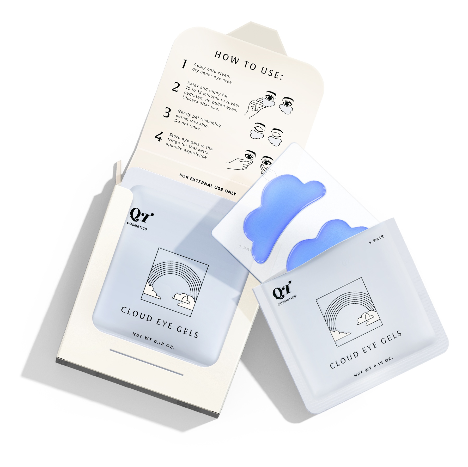 QT Cosmetics Cloud Eye Gels