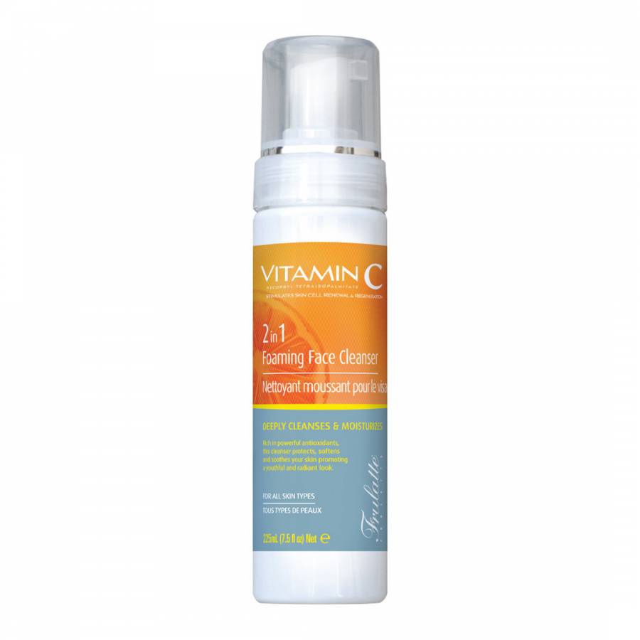 FRULATTE Vitamin C 2-in-1 foaming face cleanser