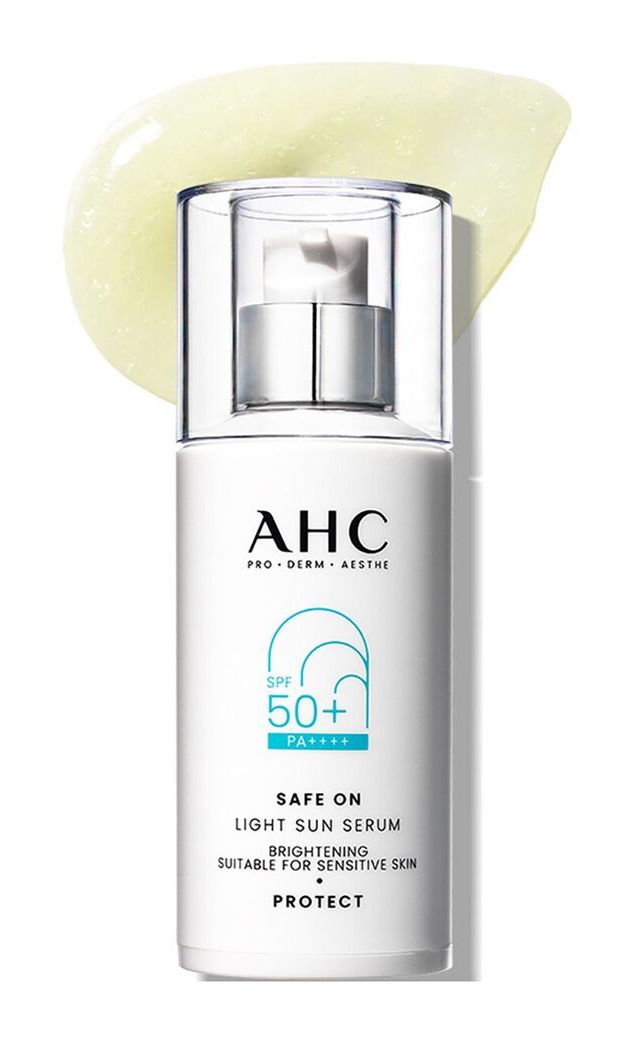 AHC Safe On Light Sun Serum SPF50 PA++++ (new 2024)